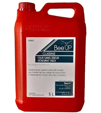 BEEUP four sans odeur renovant inox ct 2x5 kg